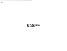 Tablet Screenshot of performancepool.com.au